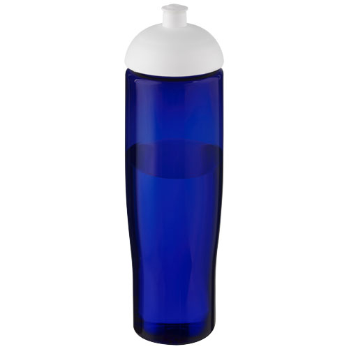Bouteille personnalisée 700 ml couvercle dôme H2O Active® Eco Tempo Blanc / Bleu